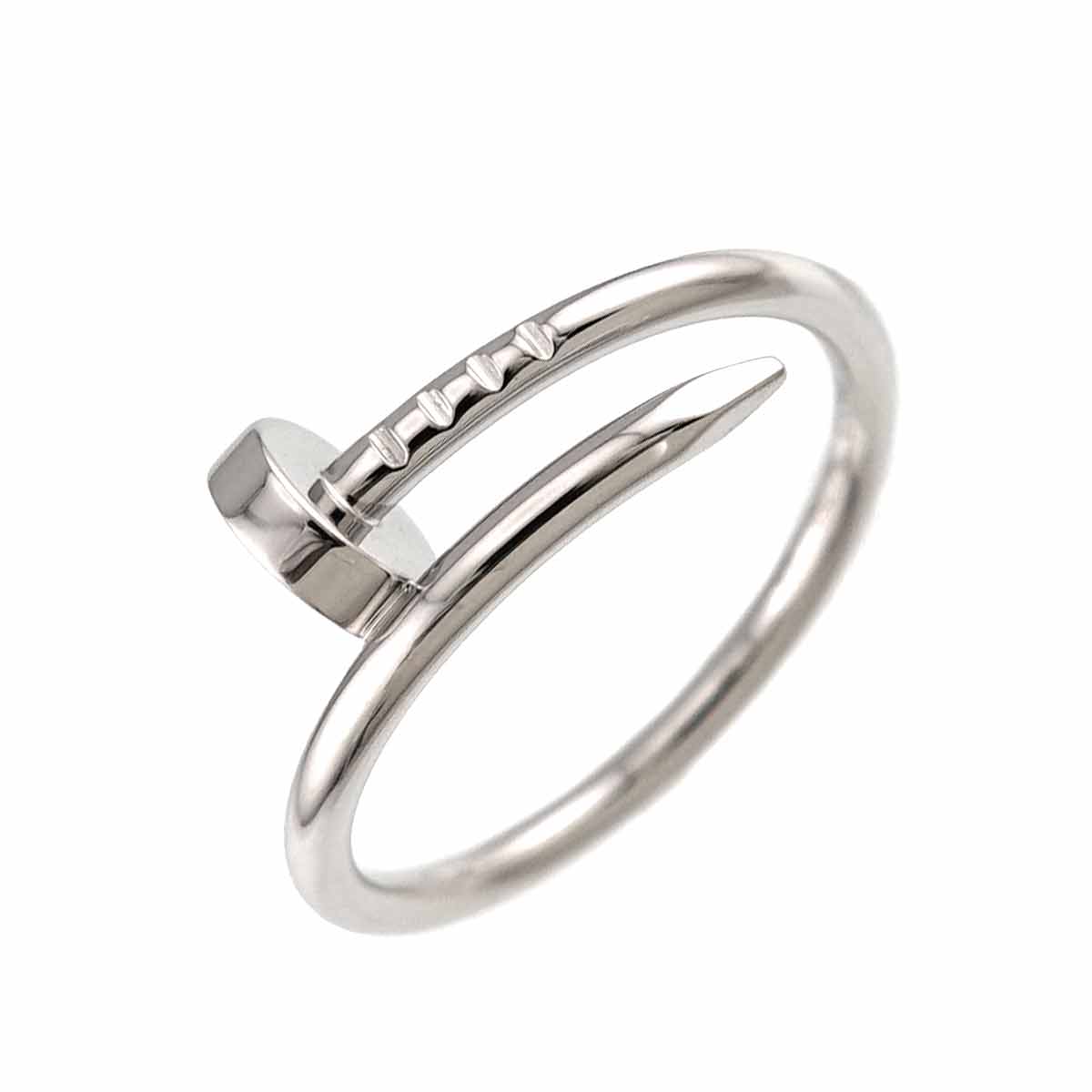 JUSTE UN CLOU SM Ring 18K WG 750 Size54 6.75(US)