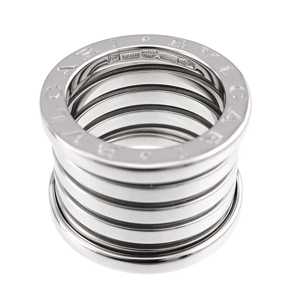 B-ZERO1 5Band Ring 18K White Gold 750 Size49 4.5(US)