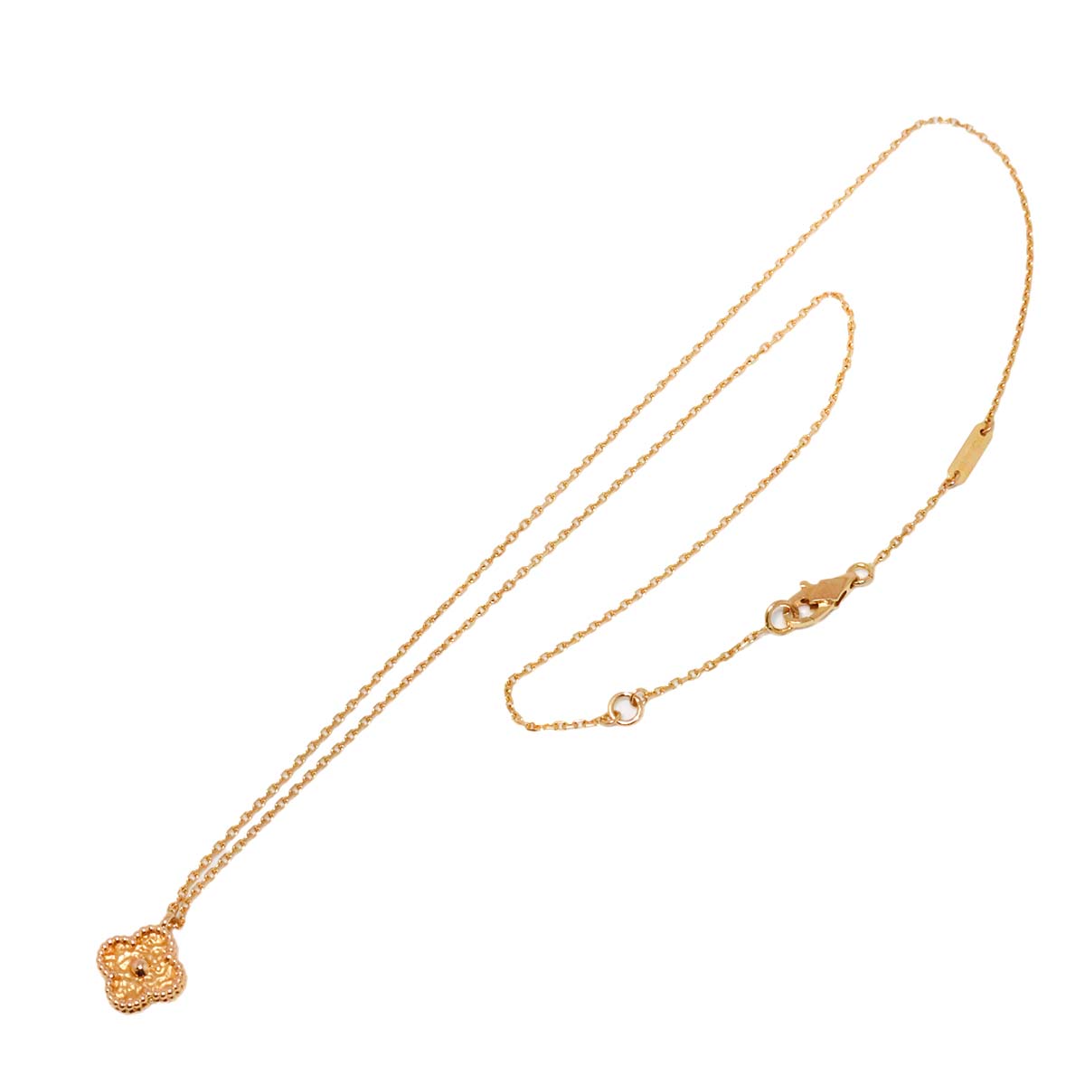 Sweet Alhambra Necklace 18K PG 750