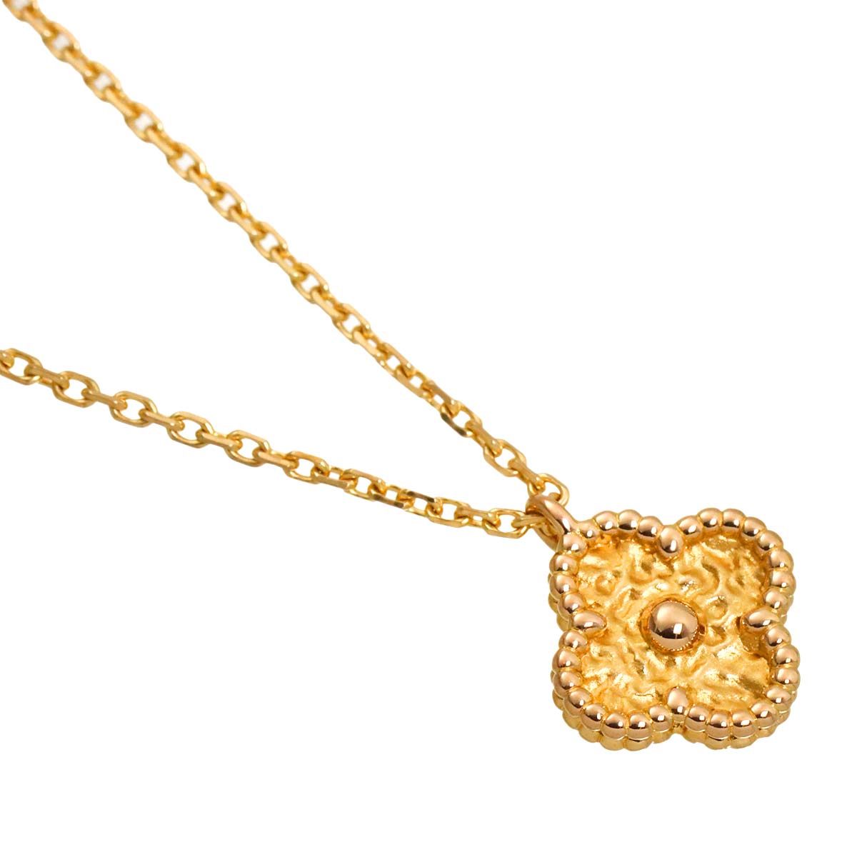 Sweet Alhambra Necklace 18K PG 750