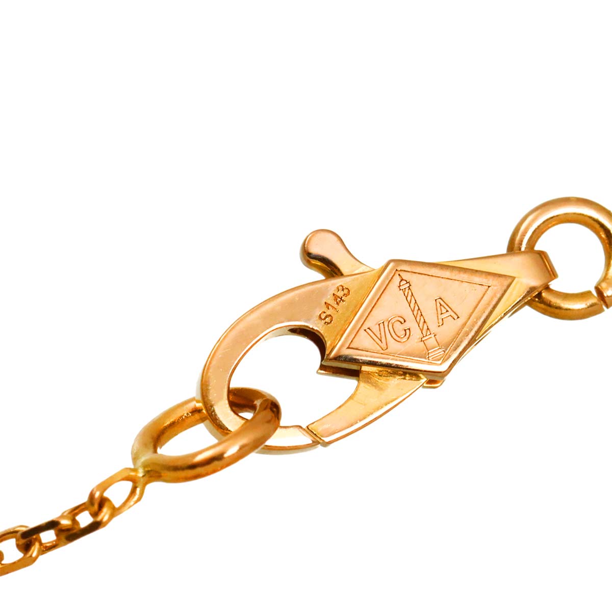 Sweet Alhambra Necklace 18K PG 750