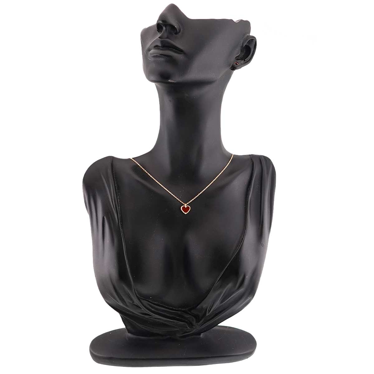 Sweet Alhambra Carnelian Necklace 18K PG 750
