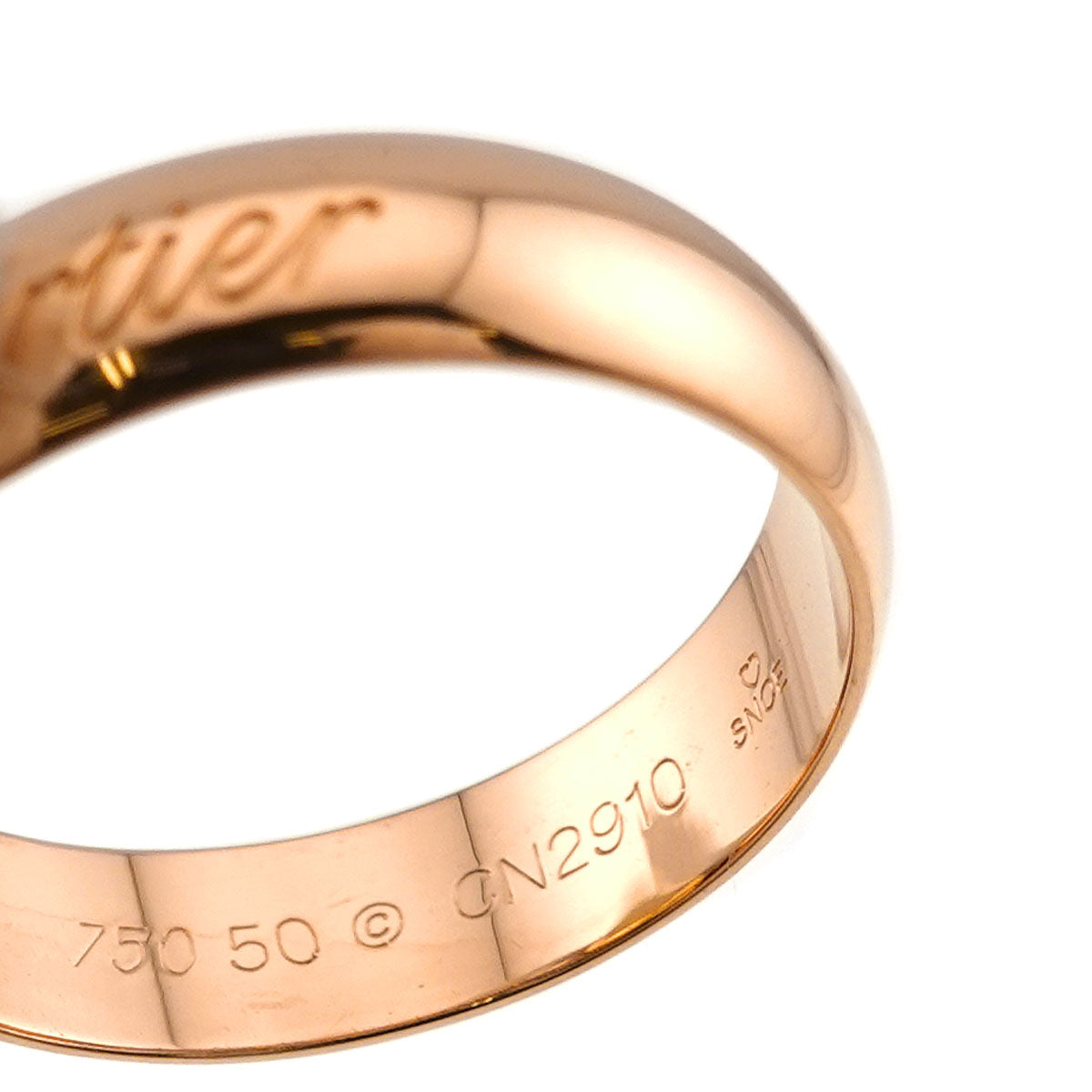 Trinity Ring 18K YG WG PG 750 Size50 5.25(US)