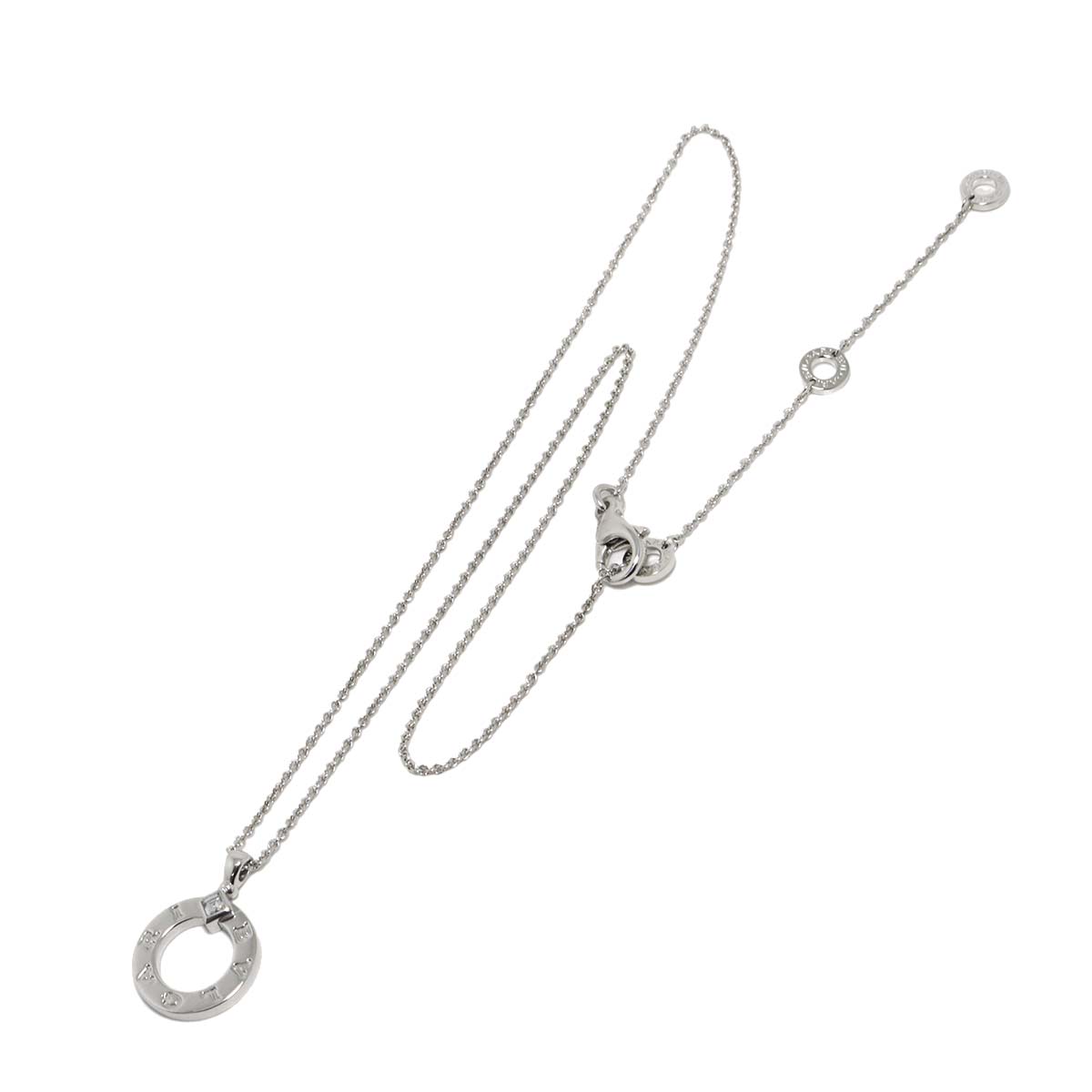 BVLGARI BVLGARI Diamond Necklace 18K White Gold 750