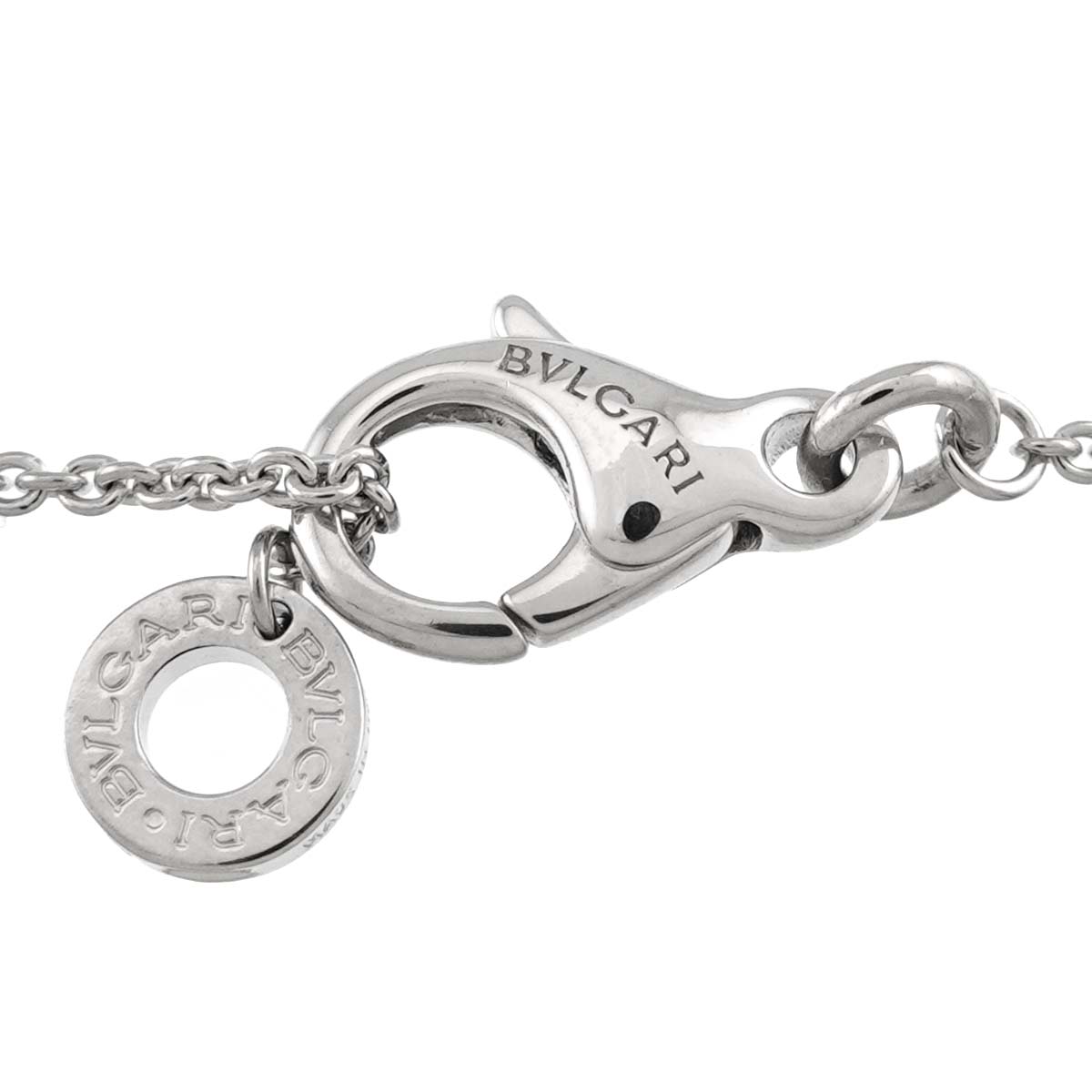 BVLGARI BVLGARI Diamond Necklace 18K White Gold 750