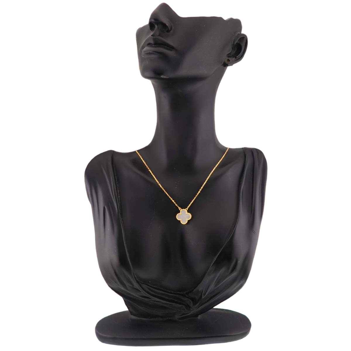 Vintage Alhambra MOP Necklace 18K YG 750