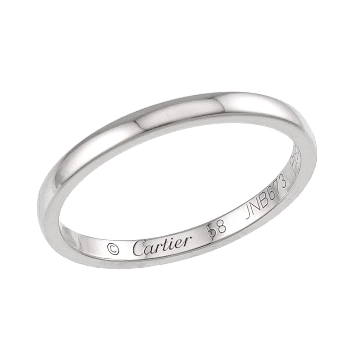 Ballerine Ring Pt Platinum size58 8.25(US)