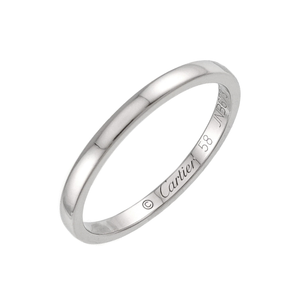 Ballerine Ring Pt Platinum size58 8.25(US)