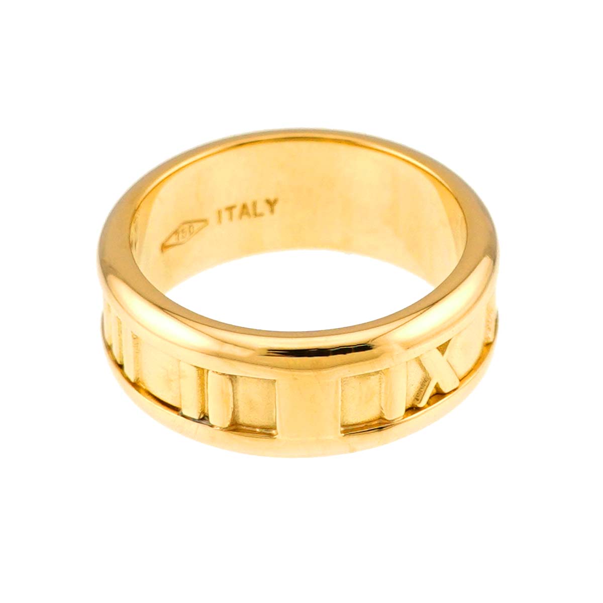 Atlas Ring 18K K18 YG 750 size4.5-4.75(US)