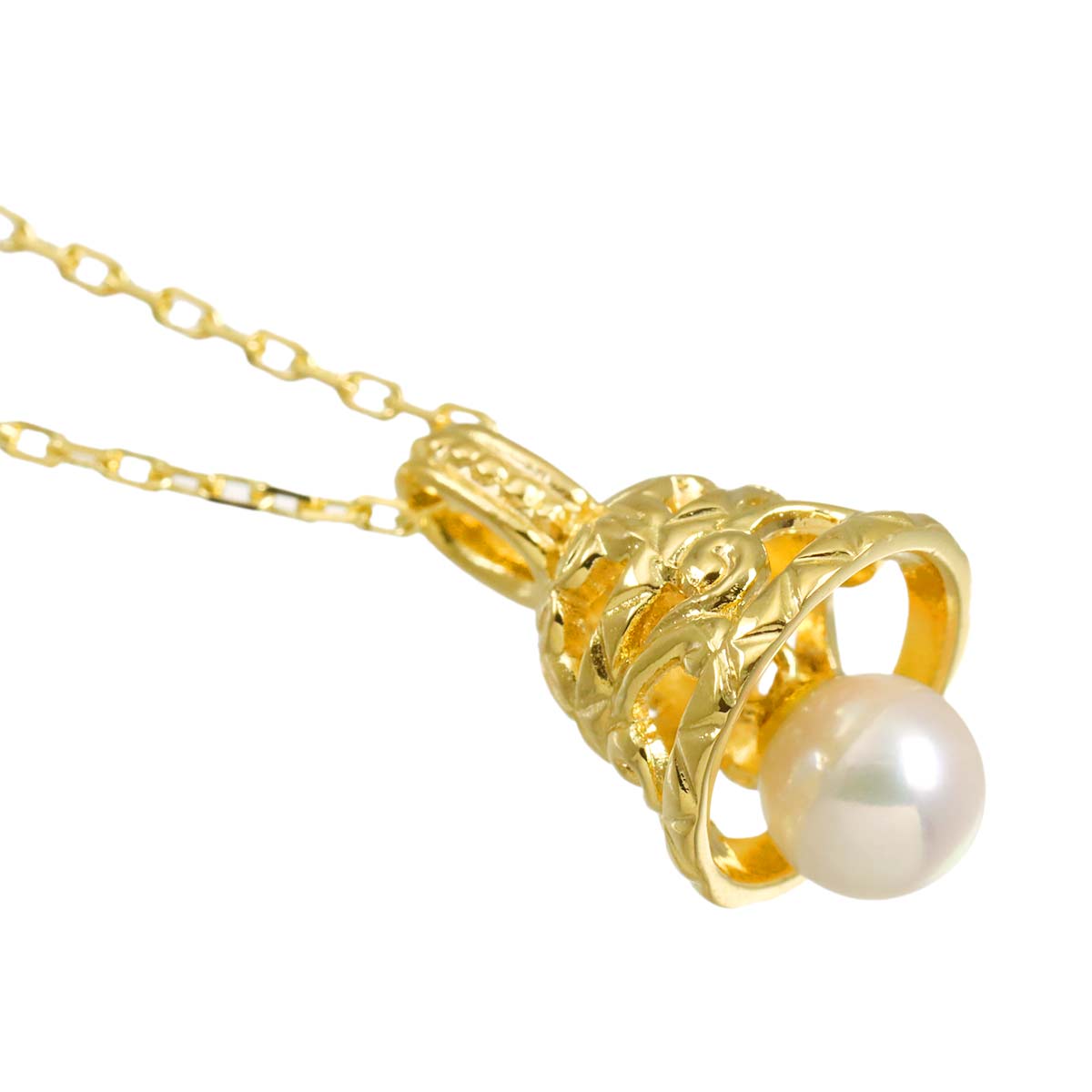 Akoya Pearl 5.5mm Necklace 18K YG 750