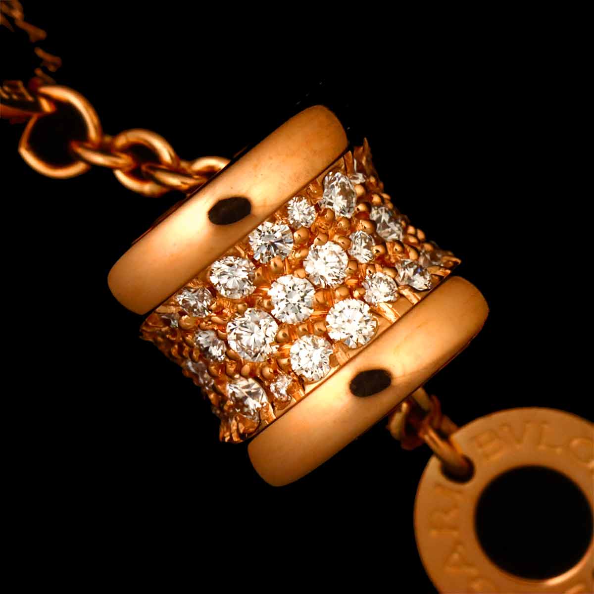 B-zero1 Diamond Bracelet 18K Pink Gold 750