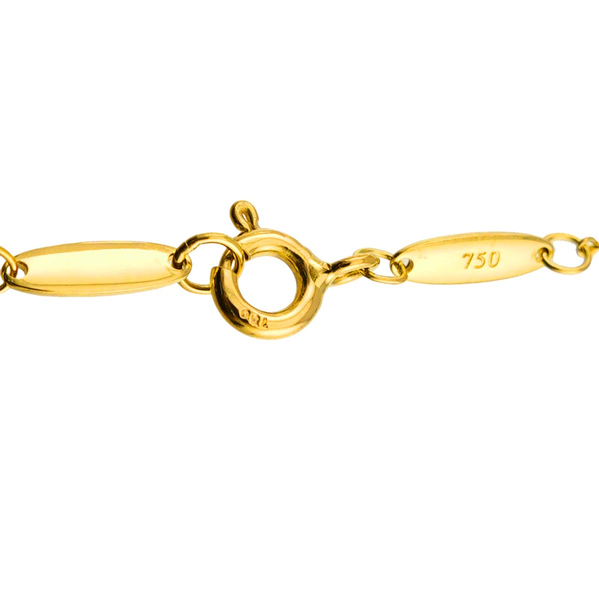 Small Cross Necklace 18K Yellow Gold 750