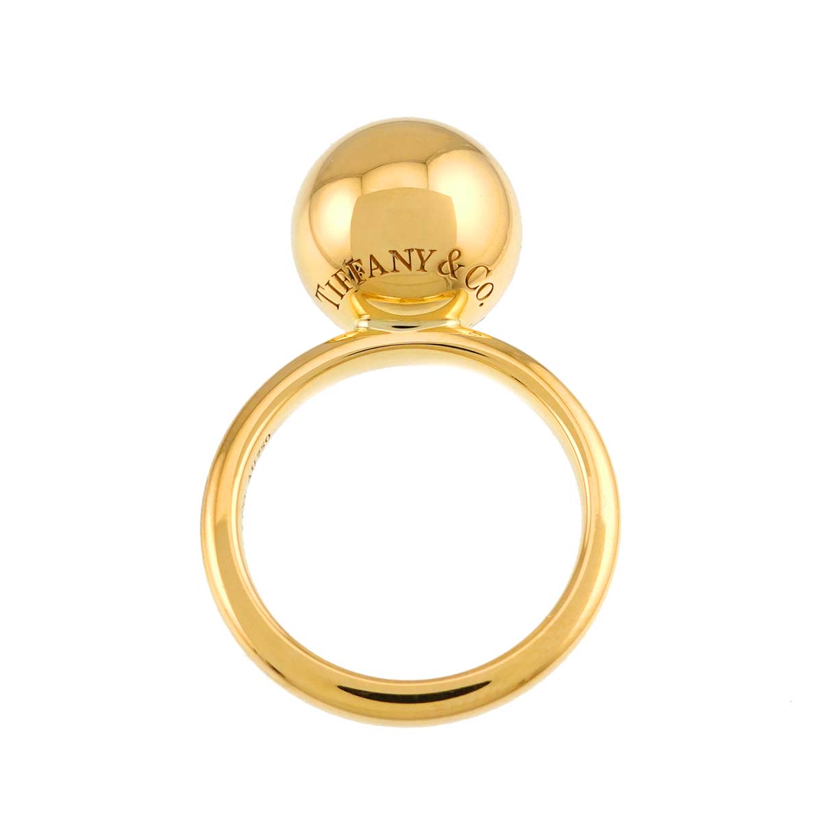 HardWear ball Ring 18K Yellow Gold 750 Size 4.75-5(US)