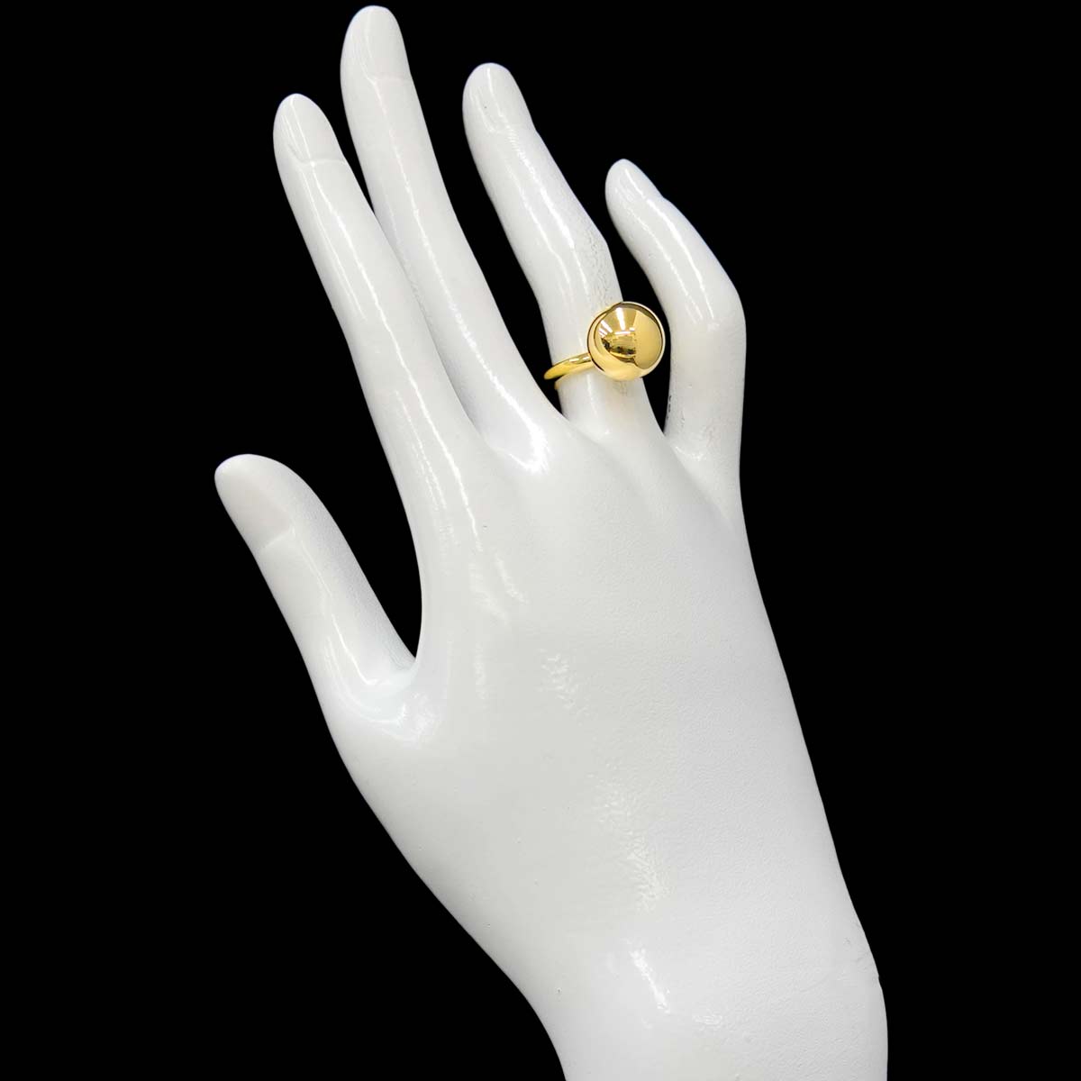 HardWear ball Ring 18K Yellow Gold 750 Size 4.75-5(US)