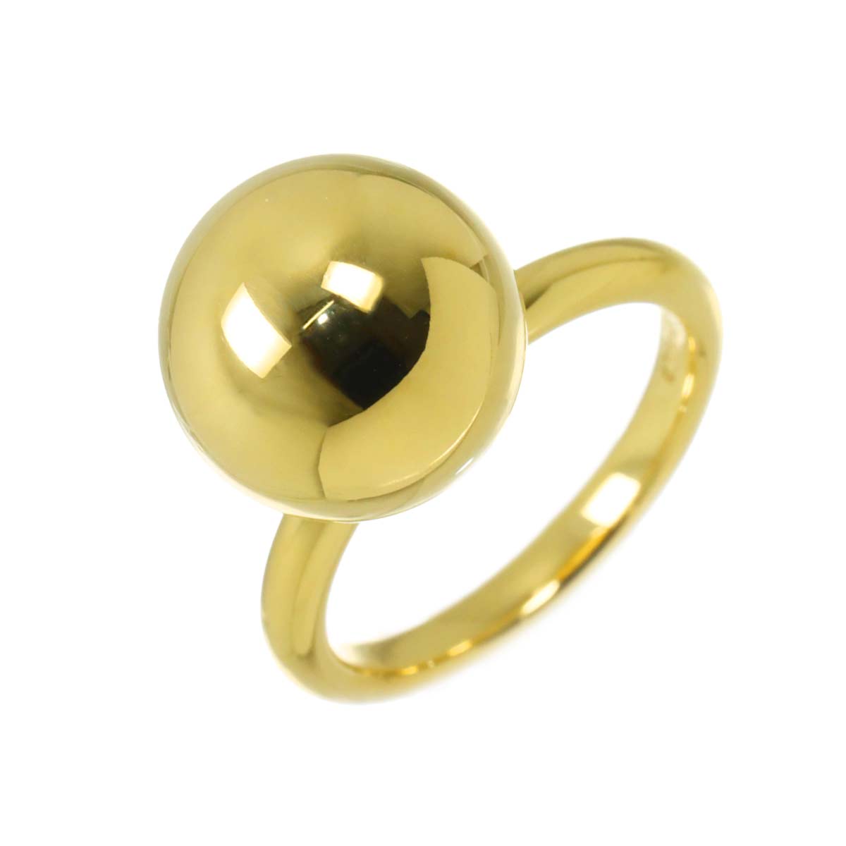 HardWear ball Ring 18K Yellow Gold 750 Size 4.75-5(US)