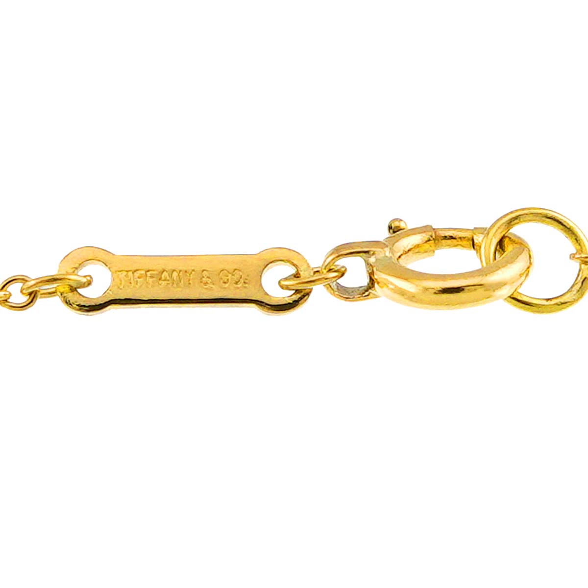 Full Heart Necklace 18K Yellow Gold 750