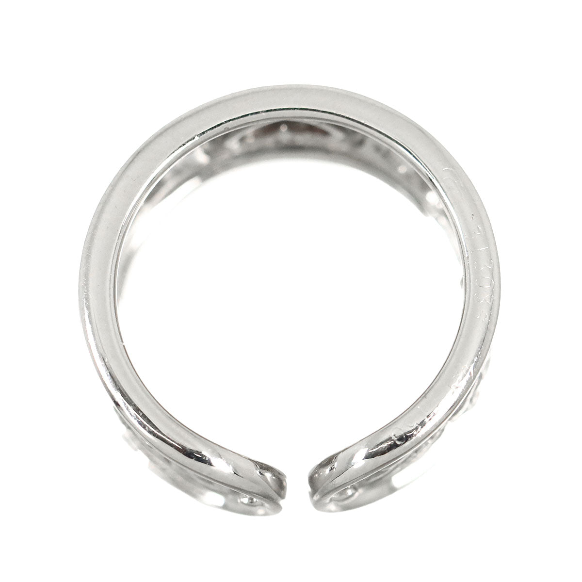 Sapphire Ring K18 WG 750 Size6.75(US)