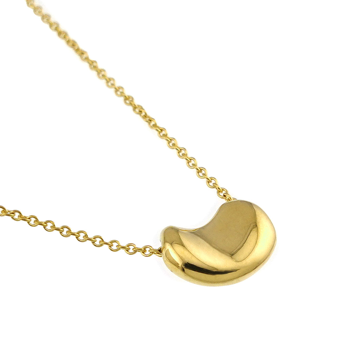 Bean Necklace 18K Yellow Gold 750