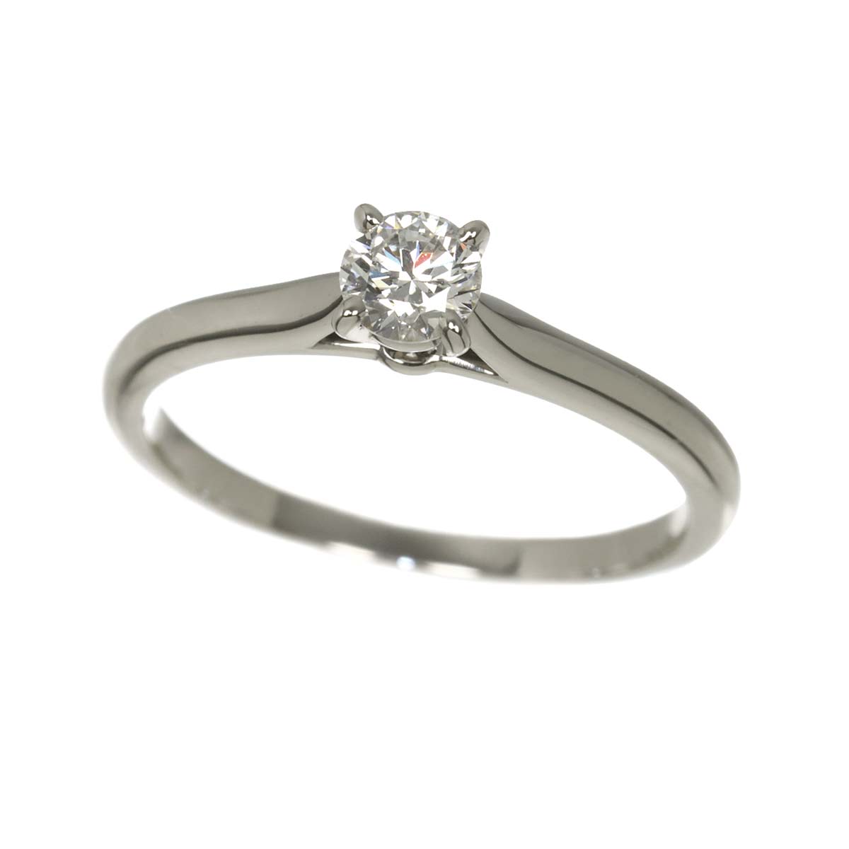 Diamond 0.27ct E/VS1/3EX Ring Platinum size52 6(US)