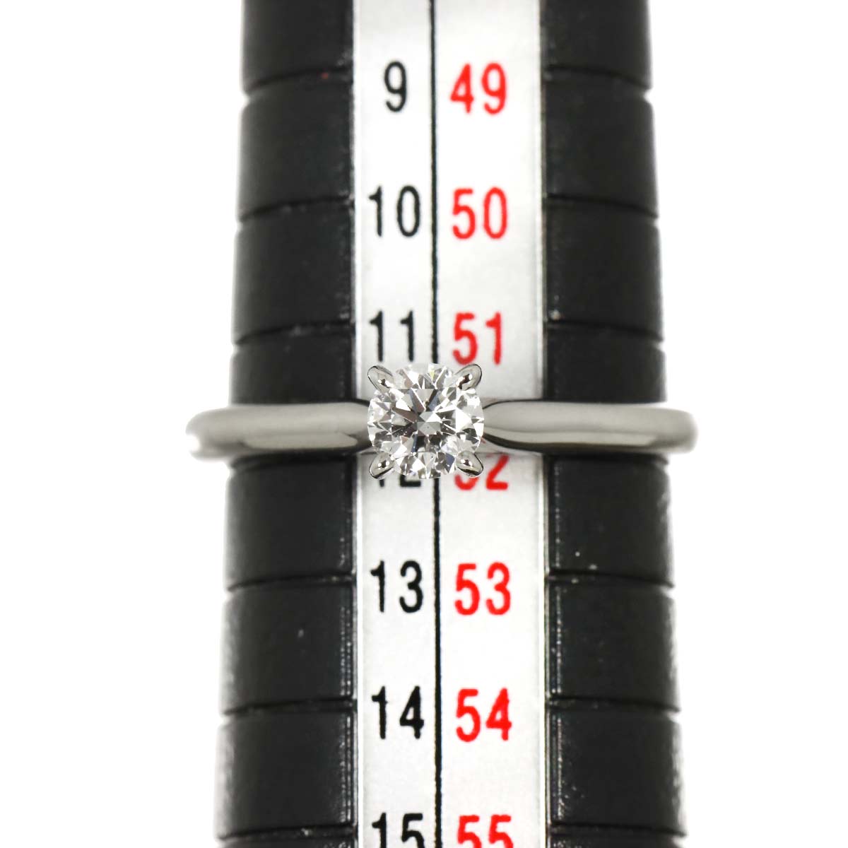 Diamond 0.27ct E/VS1/3EX Ring Platinum size52 6(US)