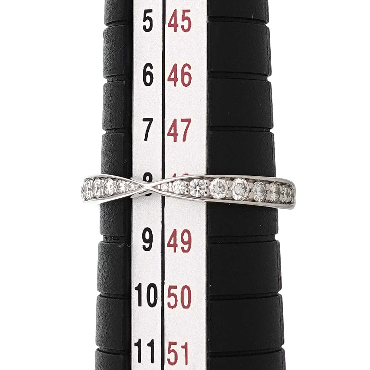 Harmony Band Ring Diamond Pt Platinum size4.5(US)
