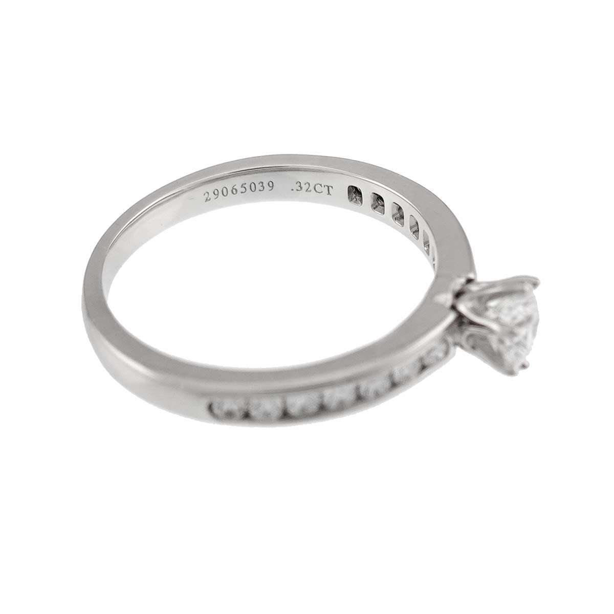 Diamond 0.32ct Ring Platinum Size5.25(US)