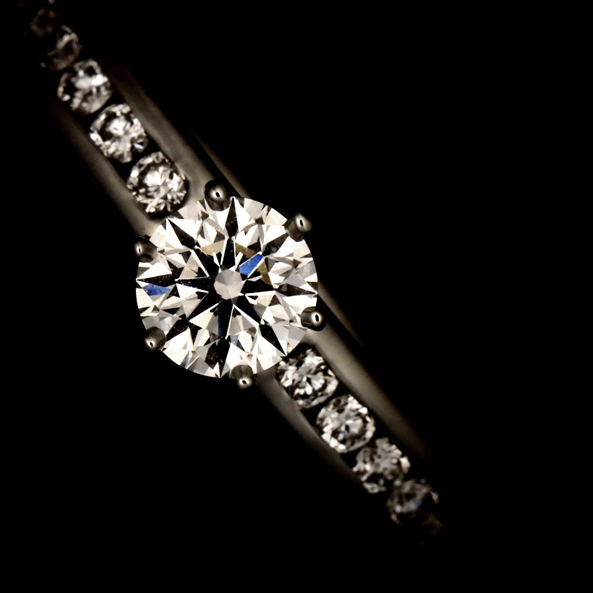 Diamond 0.32ct Ring Platinum Size5.25(US)