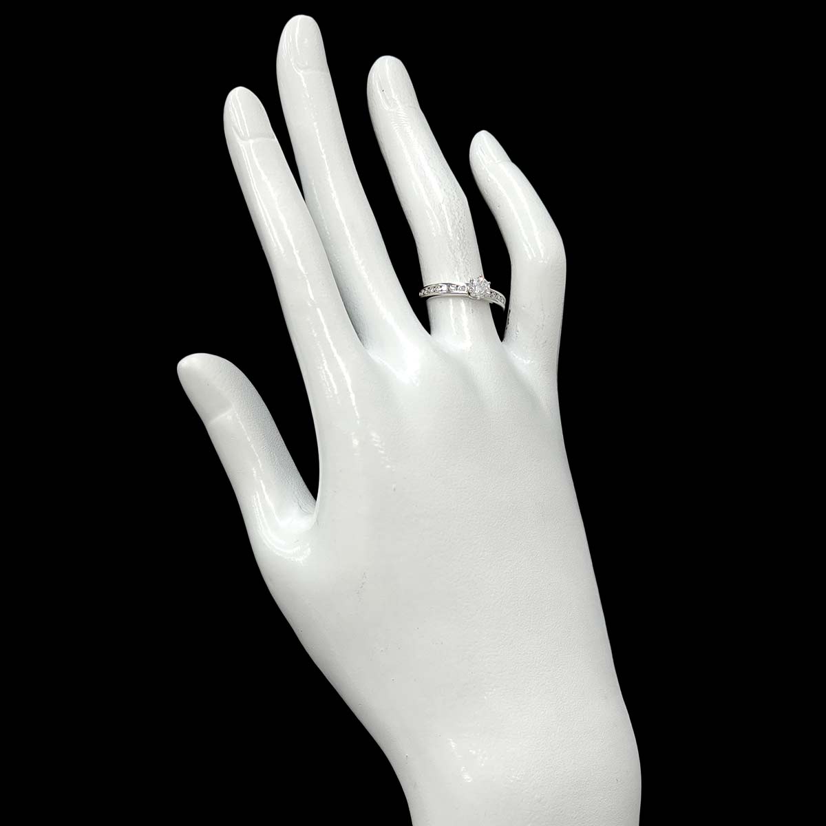 Diamond 0.32ct Ring Platinum Size5.25(US)