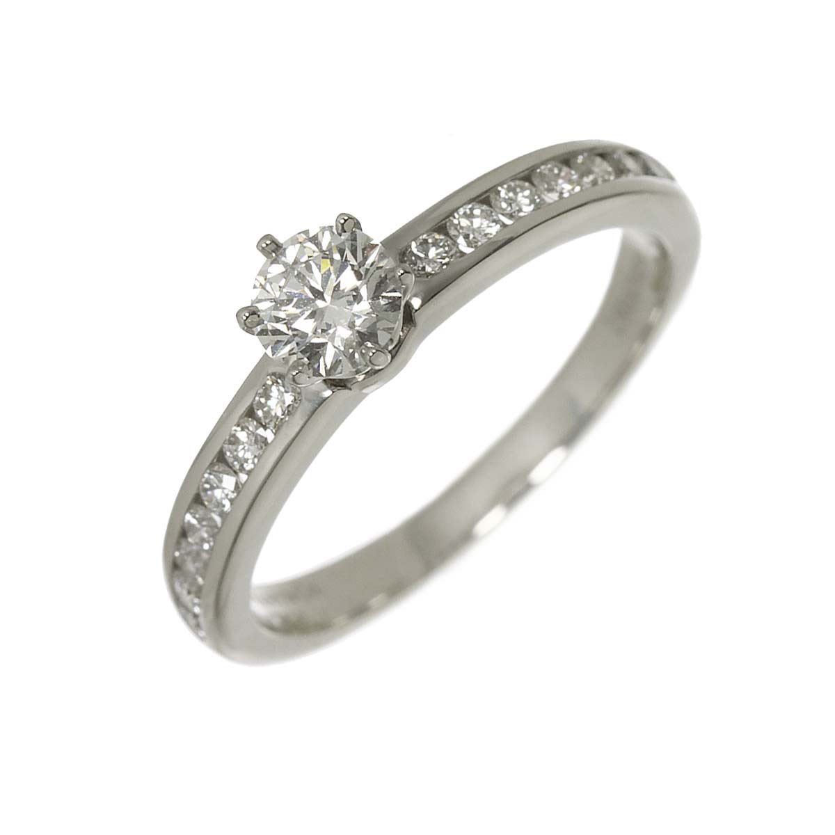 Diamond 0.32ct Ring Platinum Size5.25(US)