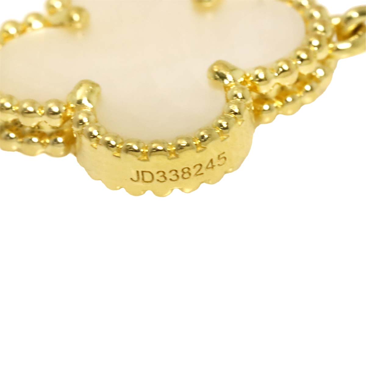 Vintage Alhambra 5P MOP Bracelet 18K YG 750