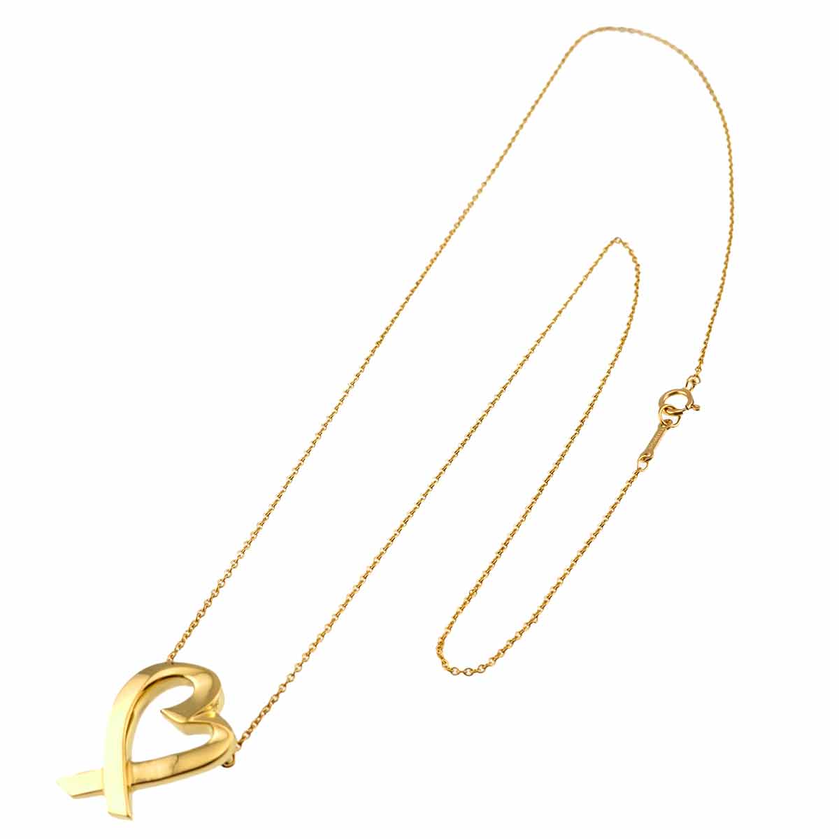 Loving Heart Necklace 18K Yellow Gold 750