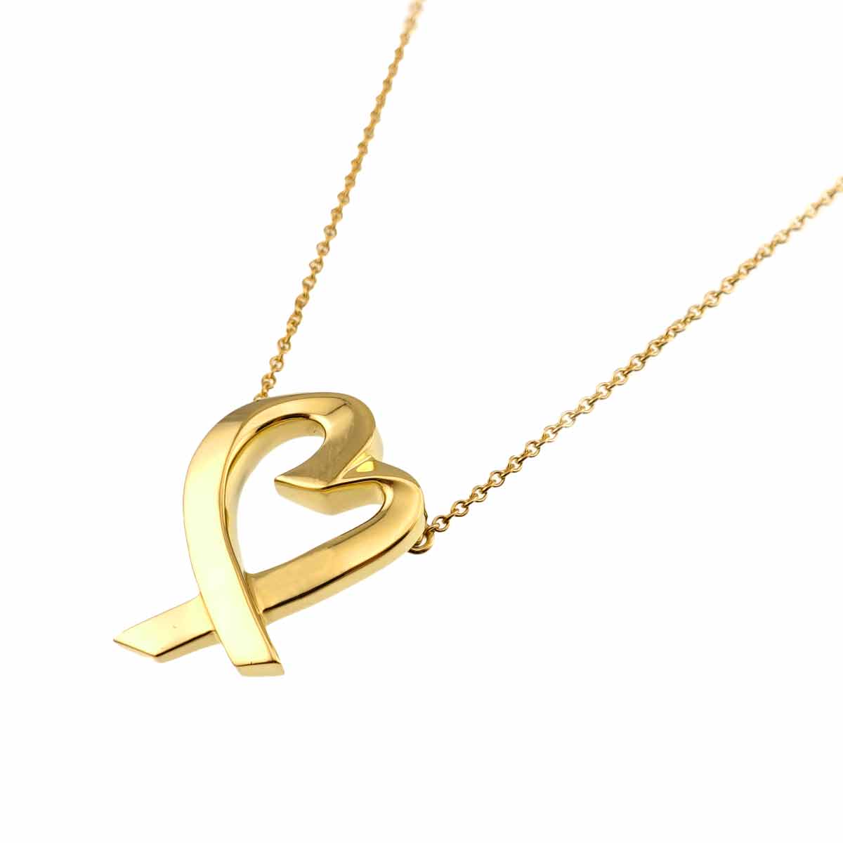 Loving Heart Necklace 18K Yellow Gold 750