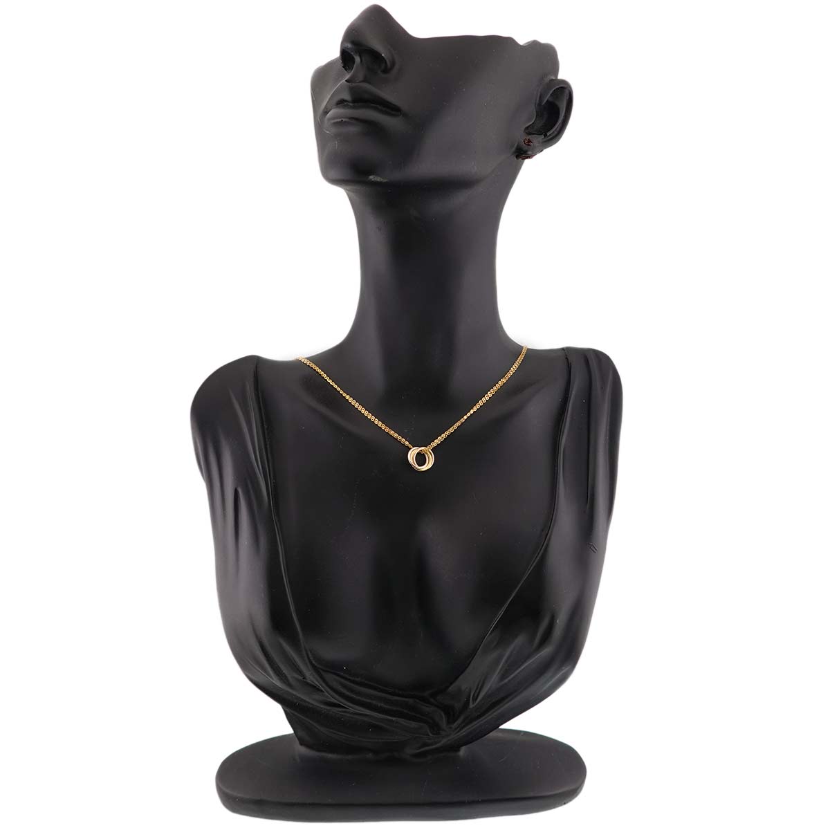 Trinity Necklace 18K YG WG PG 750