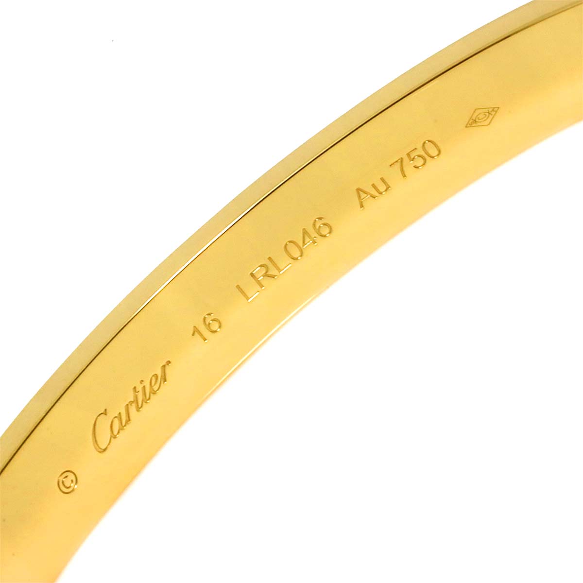 Love Bracelet 18K Yellow Gold 750 Size16