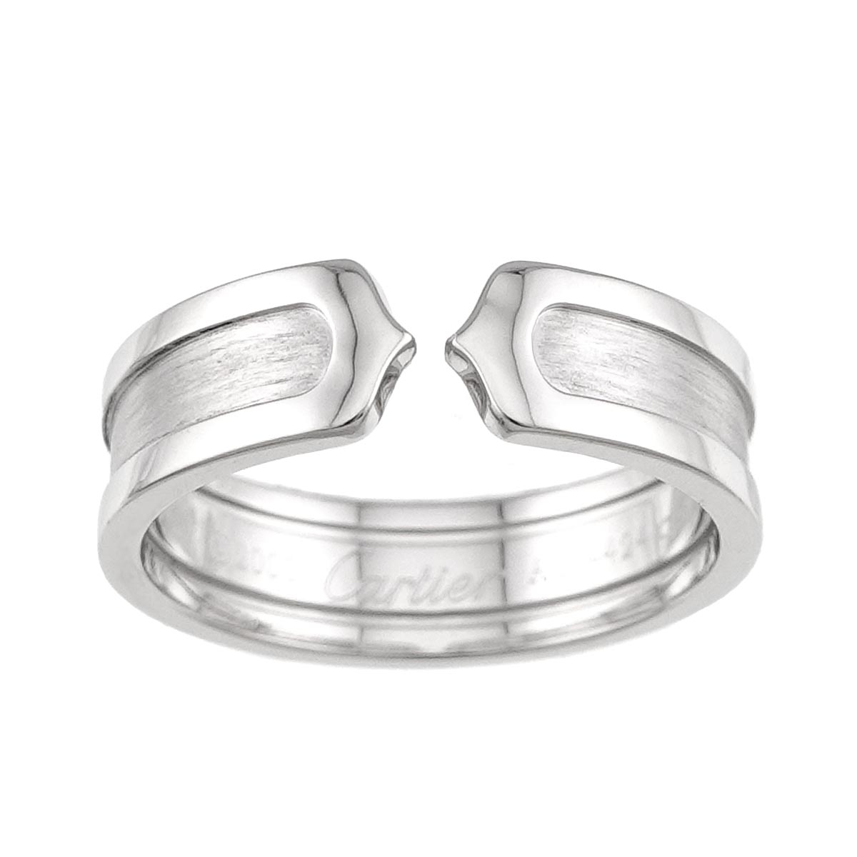 C2 SM Ring 18K White Gold 750 Size63 10-10.25(US)