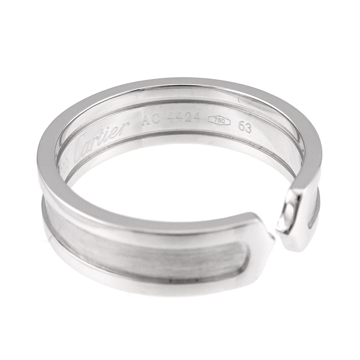 C2 SM Ring 18K White Gold 750 Size63 10-10.25(US)