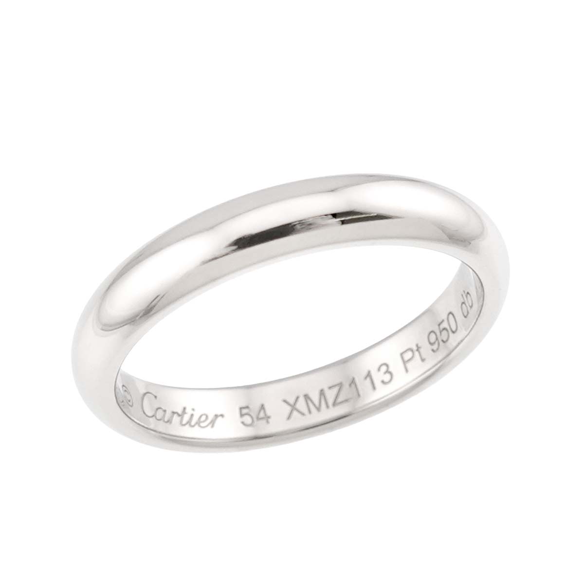 Classic Ring Platinum Size54 6.75(US)