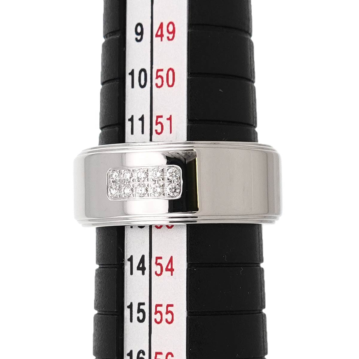 Century Diamond Ring 18K White Gold 750 size6-6.25(US)
