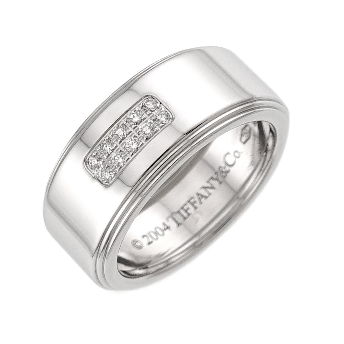 Century Diamond Ring 18K White Gold 750 size6-6.25(US)