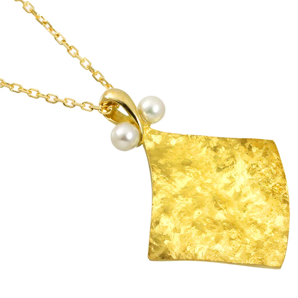 Baby Pearl 3.2mm Necklace 18K 22K YG 750 916