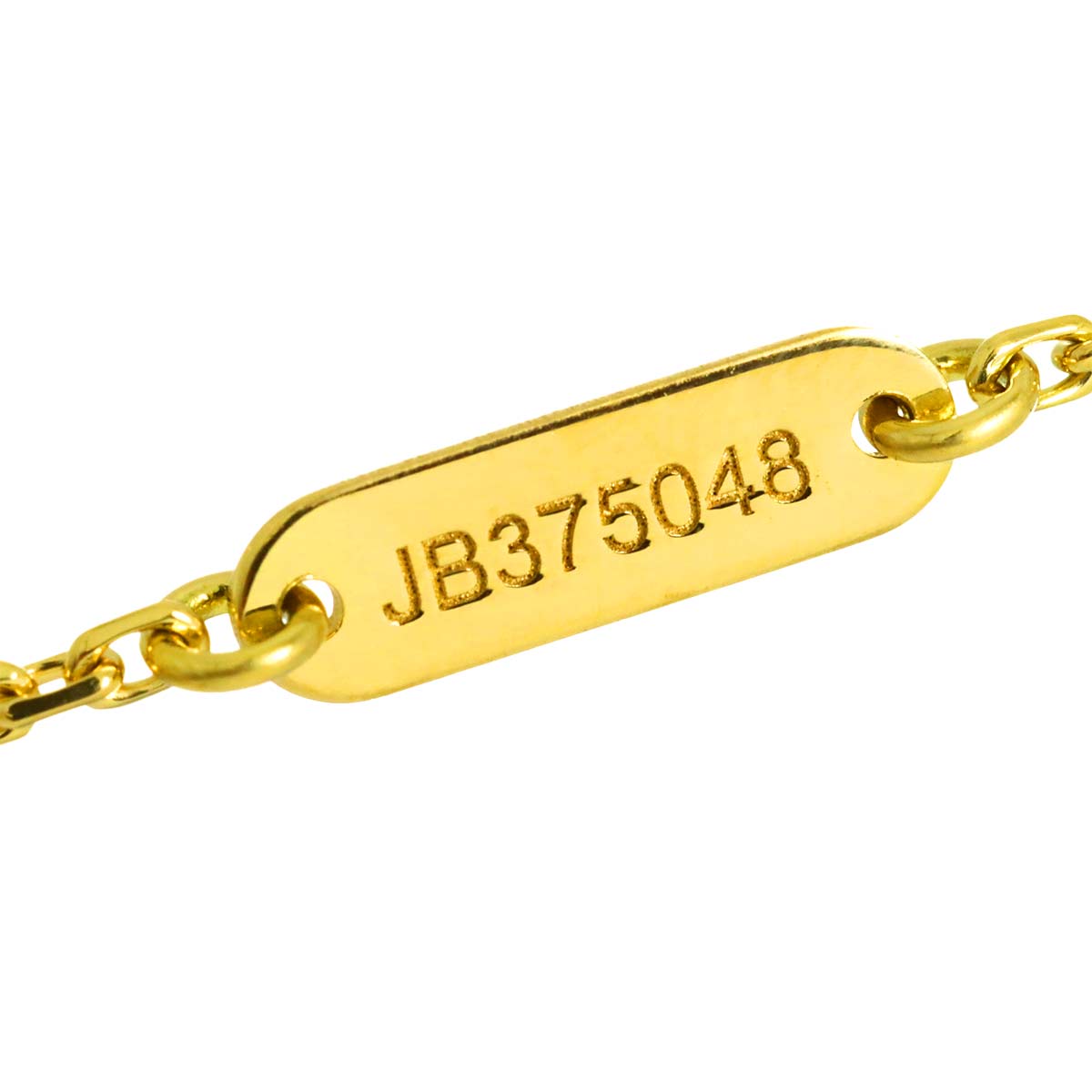 Vintage Alhambra MOP Necklace 18K YG 750