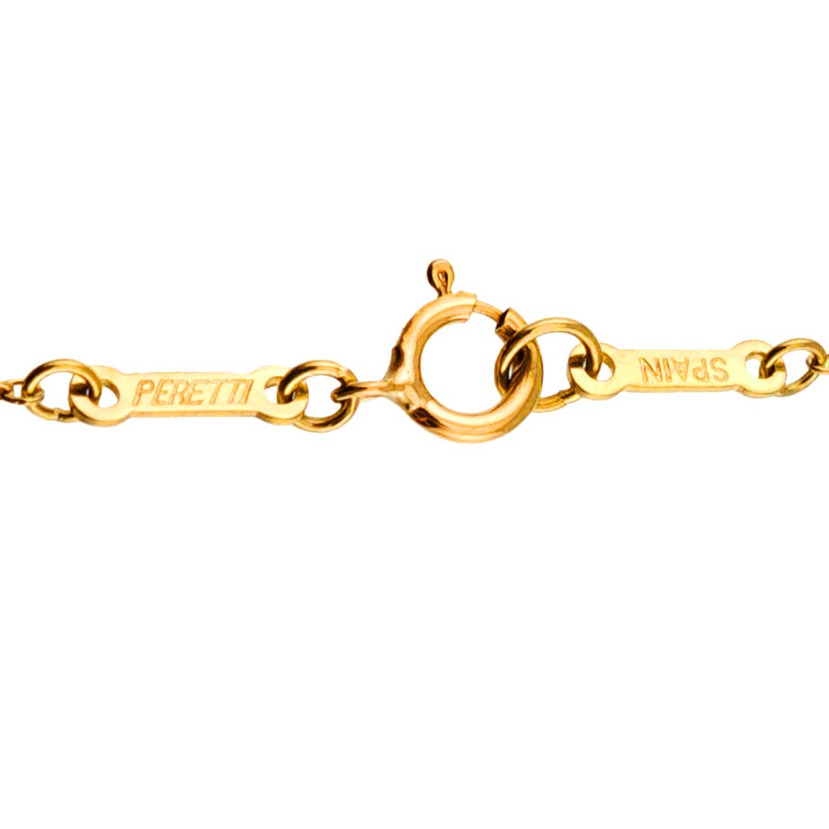 Open Heart Necklace 18K Yellow Gold 750