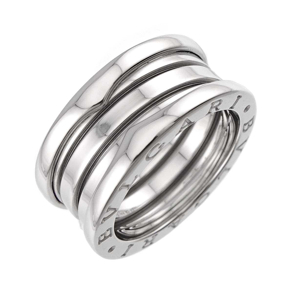 B-ZERO1 3 BAND Ring 18K White Gold 750 Size52 5.75-6(US)