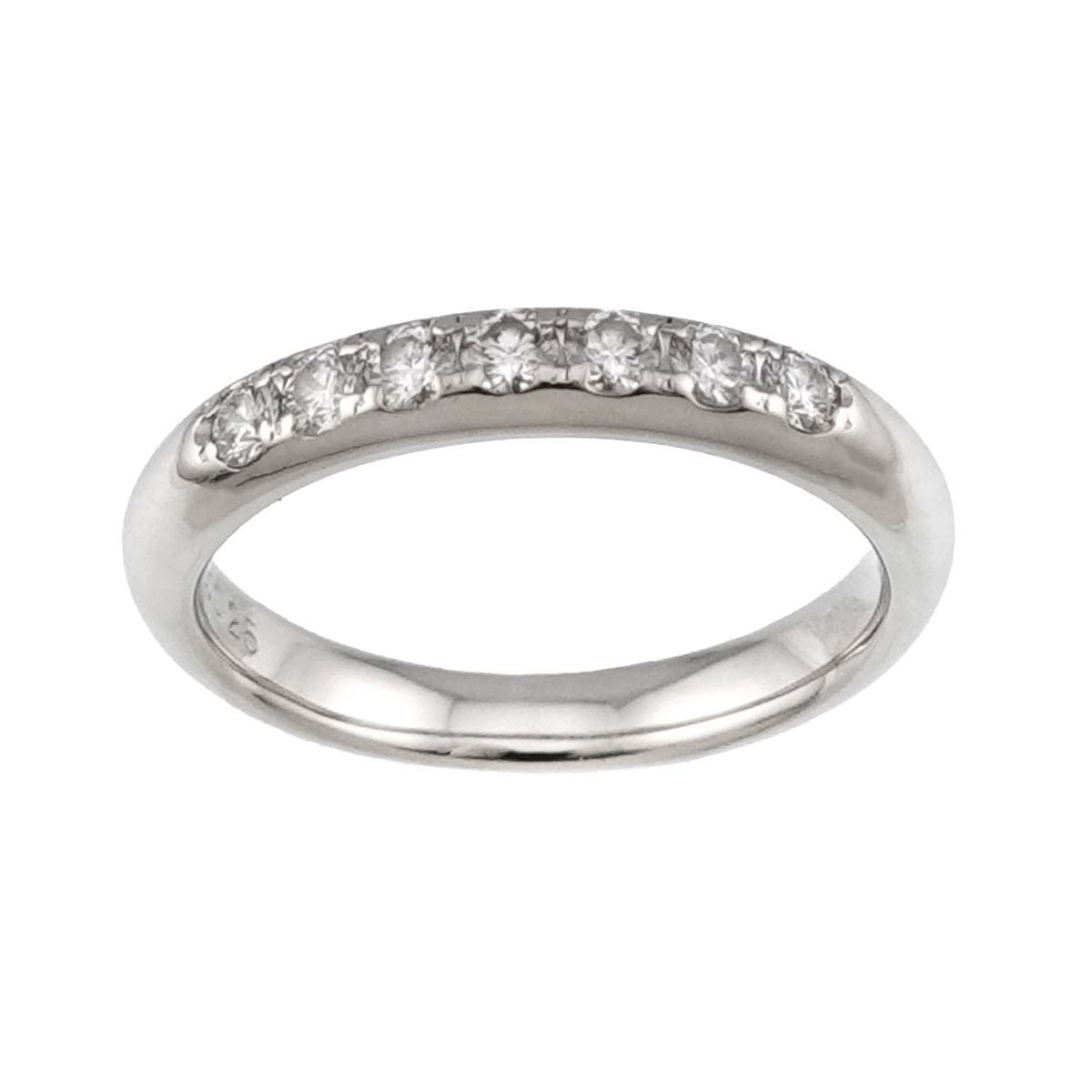 Diamond 0.25ct Ring Platinum Size4.75-5(US)