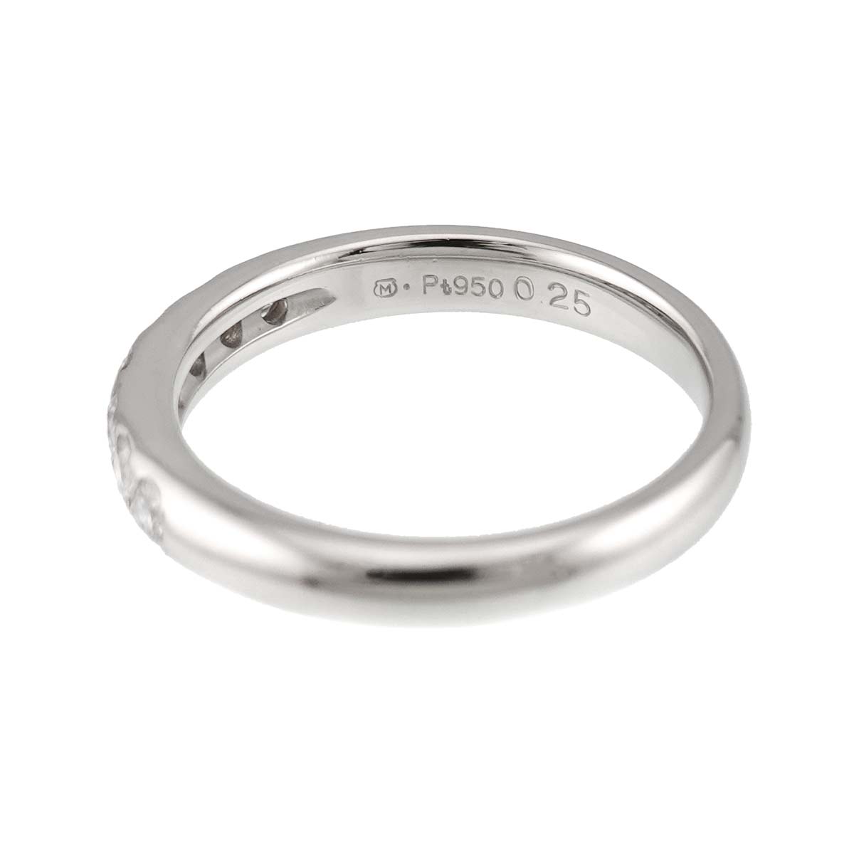 Diamond 0.25ct Ring Platinum Size4.75-5(US)