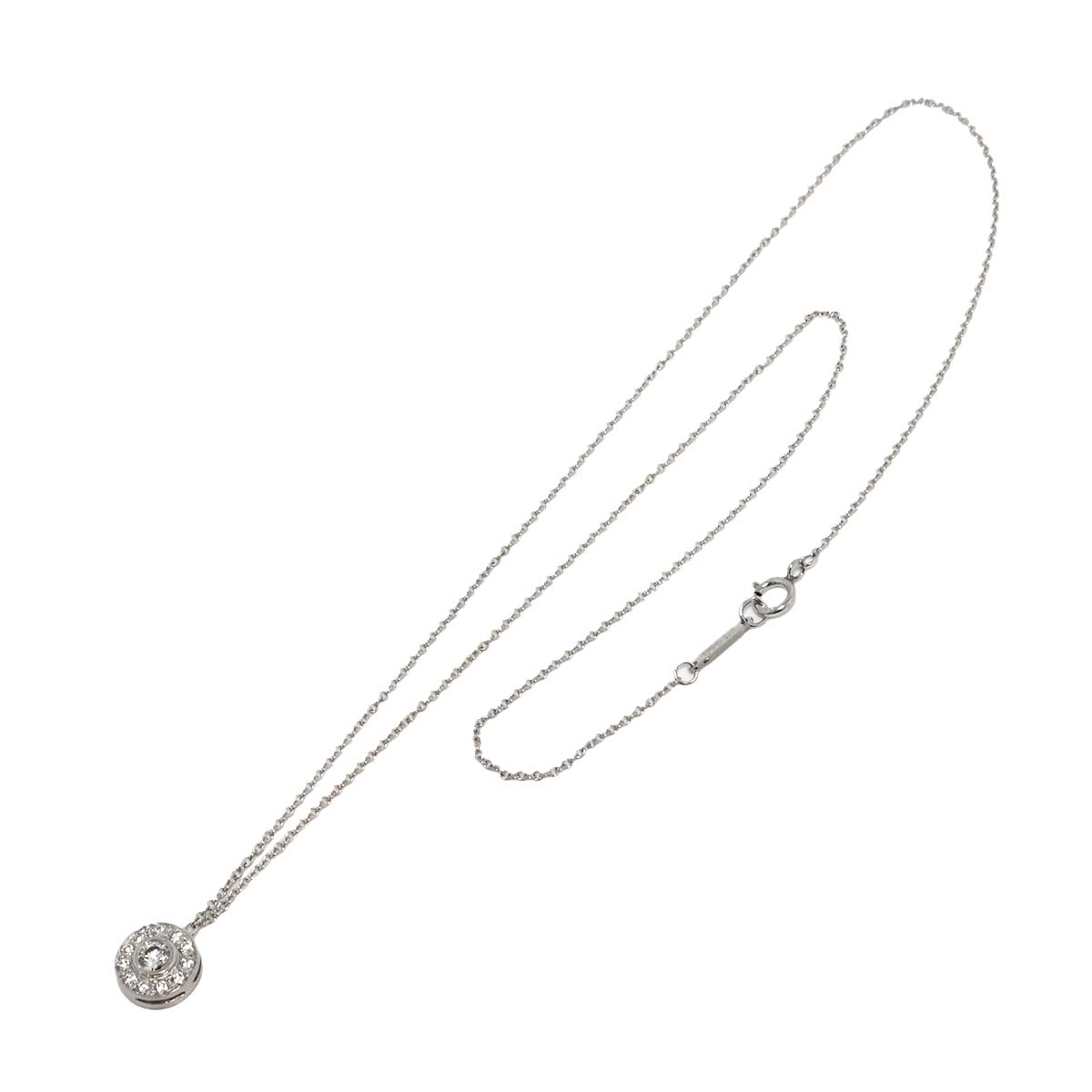 Circlet Diamond Necklace Platinum