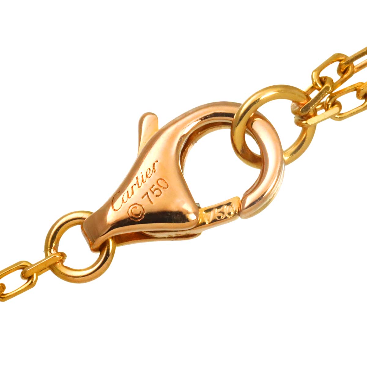 d Amour Sapphire Necklace 18K Pink Gold 750