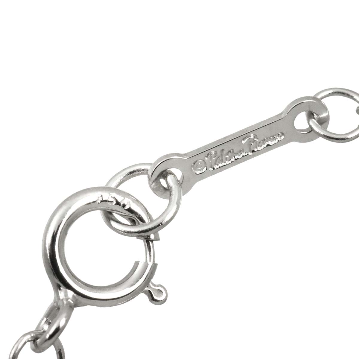 Heart Diamond Necklace 18K White Gold 750