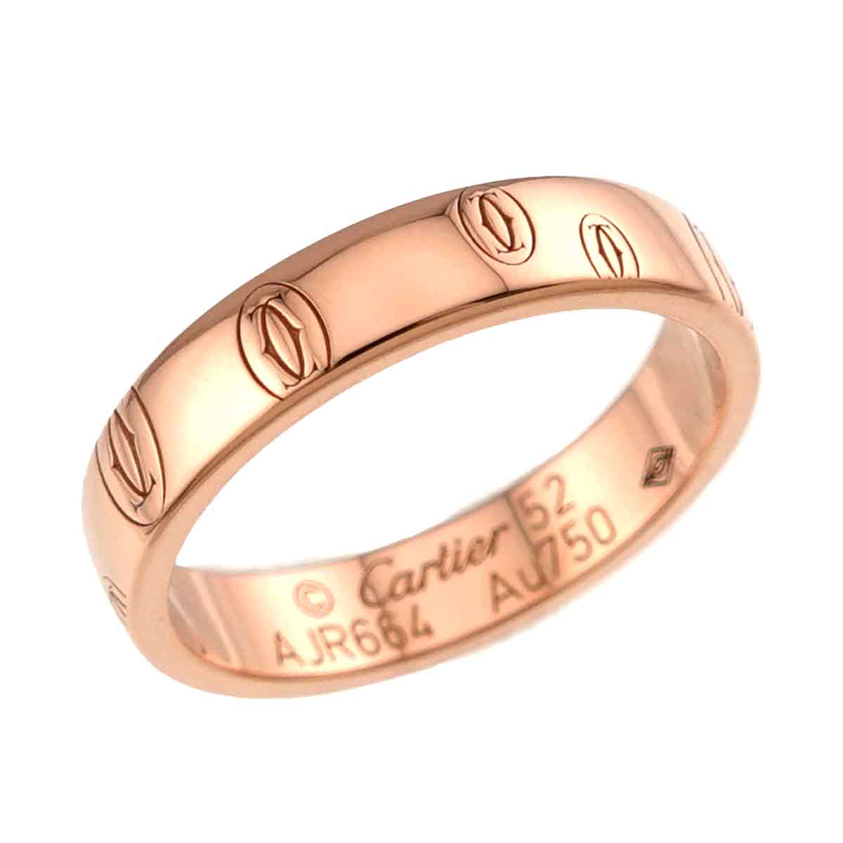 Happy birthday SM Ring 18K PG 750 size52 5.75-6(US)