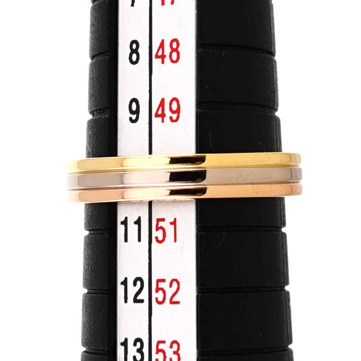 Vendome Ring 18K YG WG PG 750 size50 5.25(US)
